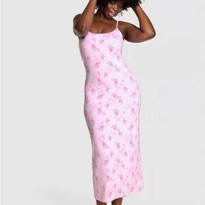 PINK x LoveShackFancy Midi Dress